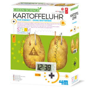 4M Green Science - Kartoffeluhr Mehrfarbig