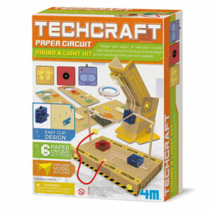 4M Paper Circuit Techcraft - Ton und Licht Bausatz Mehrfarbig