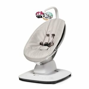 4moms Babywippe mamaRoo Multi-Motion Baby Swing Classic Grey