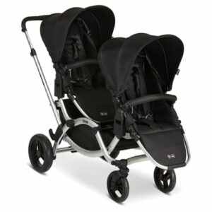 ABC DESIGN Geschwisterwagen Zoom Silver/Black