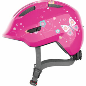 ABUS Fahrradhelm SMILEY 3.0 pink butterfly-S
