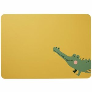 ASA Selection Tischset Croco Krokodil gelb