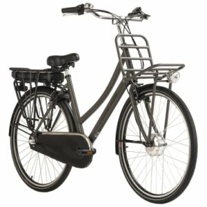 Adore E-Citybike Damen Hollandia Carry on 28'' E-Bike 3 Gänge grau