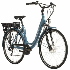 Adore E-Citybike Damen Hollandia Lido 28'' E-Bike 7 Gänge blau