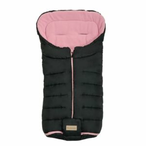 Altabebe Winterfußsack Active Kollektion für Kinderwagen schwarz rosa