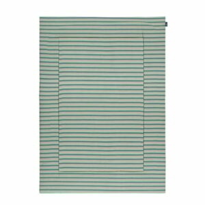 Alvi Krabbeldecke Cornstripe grün 100 x 135 cm