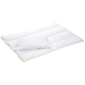 Alvi® Microfaser-Steppbett-Set 80 x 80 cm / 35 x 40 cm