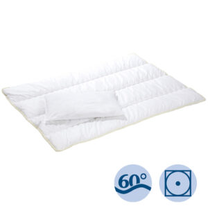 Alvi® Mikrofaser-Steppbett Set 40x60cm / 100x135cm