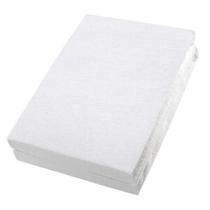 Alvi® Spannbettlaken Doppelpack weiß/weiß 40 x 90 cm