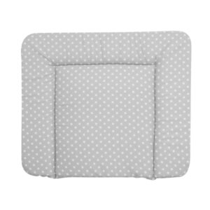 Alvi Wickelauflage Kuschel Folie Stars silber 85 x 70 cm