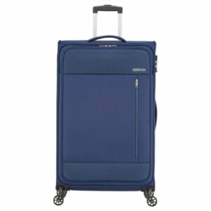 American Tourister Heat Wave - 4-Rollen-Trolley 80 cm combat navy