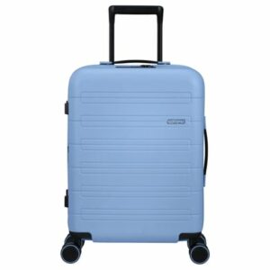 American Tourister Novastream - 4-Rollen Kabinentrolley 55 cm erw. pastel blue