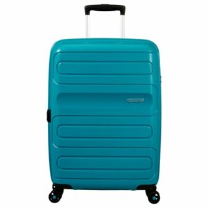 American Tourister Sunside - 4-Rollen-Trolley M 68 cm erw. totally teal