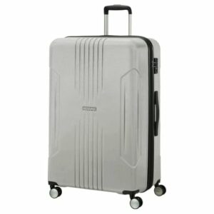 American Tourister Tracklite - 4-Rollen-Trolley 78/24 cm erw. silver