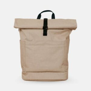 Anna und Oskar Fairer Wickelrucksack Hugo aus recyceltem Material Sand