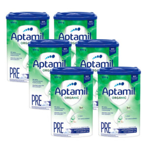 Aptamil Anfangsmilch Pre Organic 6x 800 g ab der Geburt