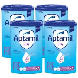 Aptamil Anfangsnahrung HA PRE mit hydrolisiertem Eiweiß 4 x 800 g ab der Geburt