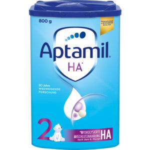 Aptamil Folgemilch HA 2 mit hydrolisiertem Eiweiß 800 g nach dem 6. Monat
