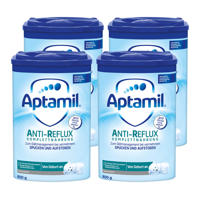 Aptamil Komplettnahrung Anti-Reflux 4 x 800 g ab der Geburt