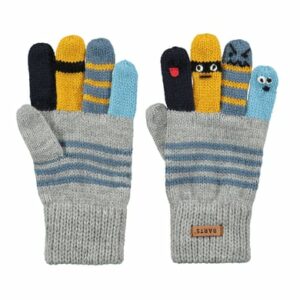 BARTS Puppeteer Gloves heather grey