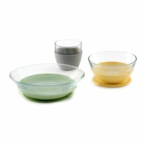 BEABA® Geschirrset aus Glas