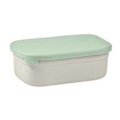 BEABA® Lunchbox aus Edelstahl - velvet grau/salbeigrün