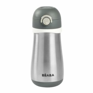 BEABA® Thermoflasche aus Edelstahl 350ml - mineralgrau