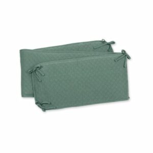 BEMINI Bett & laufgitter nestchen Pady quilted jersey Green