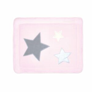 BEMINI Laufstalleinlage Krabbeldecke Pady softy + terry Little stars print cristal