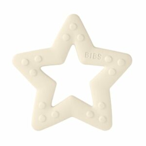 BIBS® Beißring Baby Bitie Star ab dem 3. Monat in ivory