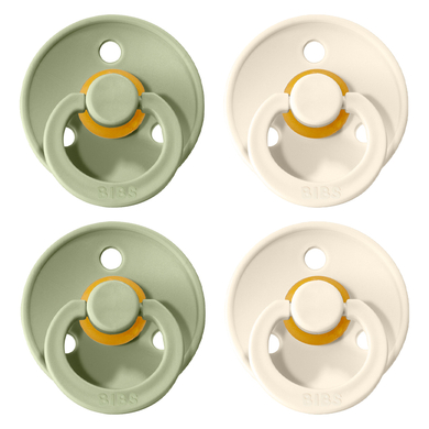 BIBS® Schnuller Colour Ivory / Sage 6-18 Monate