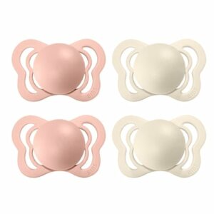 BIBS® Schnuller Couture Ivory / Blush Silikon 0-6 Monate