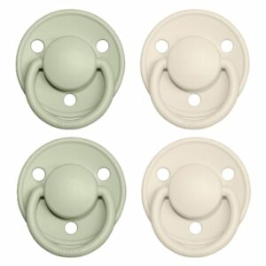 BIBS® Schnuller De Lux Ivory / Sage 0-36 Monate