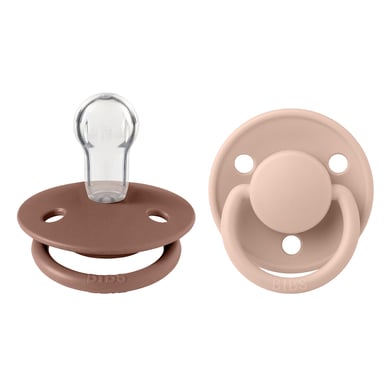 BIBS® Schnuller De Lux Woodchuck / Blush 0-36 Monate