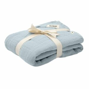 BIBS Wickeltuch 120 x 120 cm Baby Blue