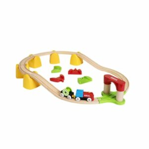 BRIO® Mein erstes BRIO Bahn Set mit Batterielok 33710