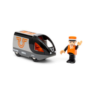 BRIO® Orange-schwarzer Reisezug