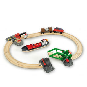 BRIO® WORLD Anfangspackung Container Hafen Set 33061