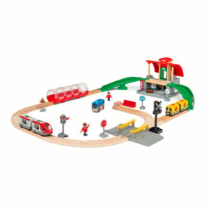 BRIO® WORLD Großes City Bahnhof Set