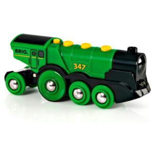 BRIO® WORLD Grüner Gustav Batterielok 33593