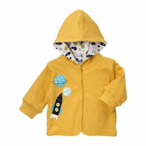 Baby Sweets Jacke Lieblingsstücke gelb weiß