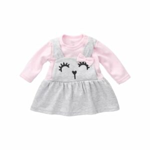 Baby Sweets Kleid Lieblingsstücke grau rosa