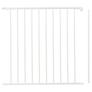 BabyDan Verlängerung für Schutzgitter Flex 72 cm weiß