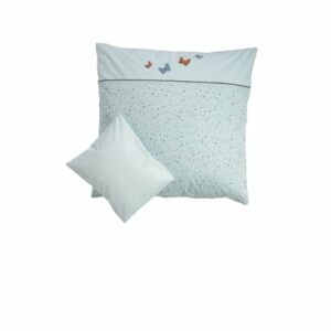 Be Be 's Collection Bettwäsche 3D Schmetterling Mint 80x80 cm