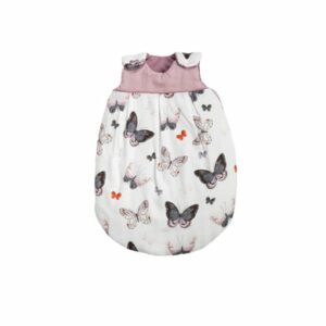 Be Be 's Collection Schlafsack leicht wattiert Butterfly Bunt 70 cm