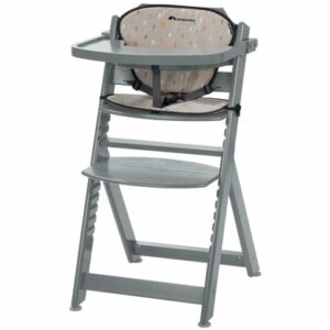 Bebeconfort Hochstuhl Timba mit Kissen Warm Grey