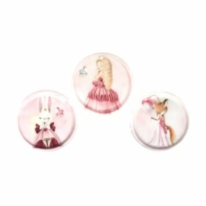 Belmil Patch Belmil Patches mit Klettverschluss Set 3-teilig Princess