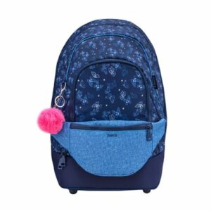 Belmil Schulrucksack 2-IN-1 Schulrucksack & Gürteltasche Sapphire