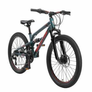 Bikestar Kinderrad Fully MTB Alu 24 Zoll grün