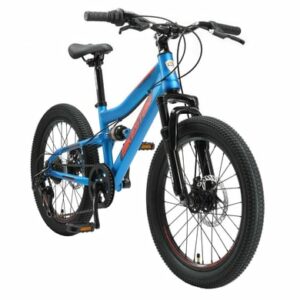 Bikestar Kinderrad Fully MTB Stahl 20 Zoll blau